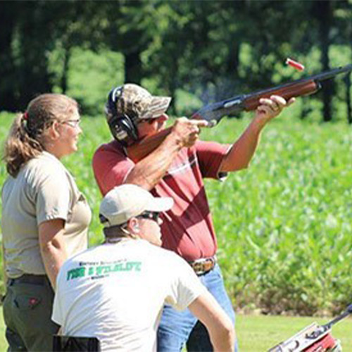 Hunter Education class: shooting